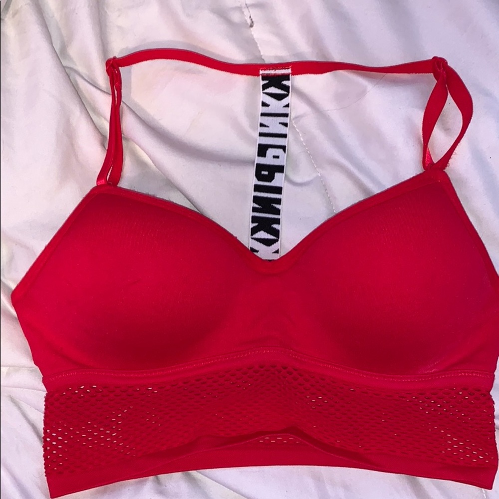 Victoria secret pink bra.